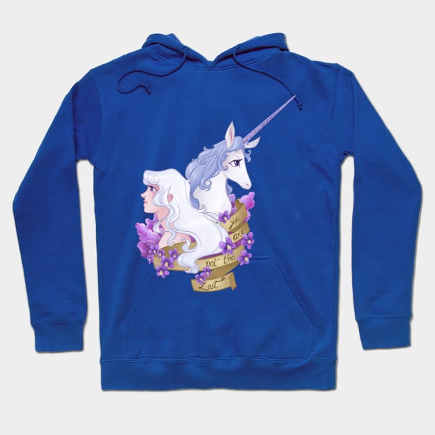 Not the Last Unicorn Hoodie by capnflynn